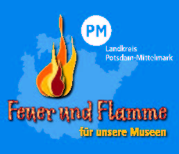 Logo Feuer und Flamme für unsere Museen