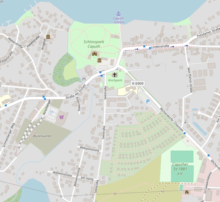 Ansicht des Online-Portals der APM zum Abrufen des Tourenplanes