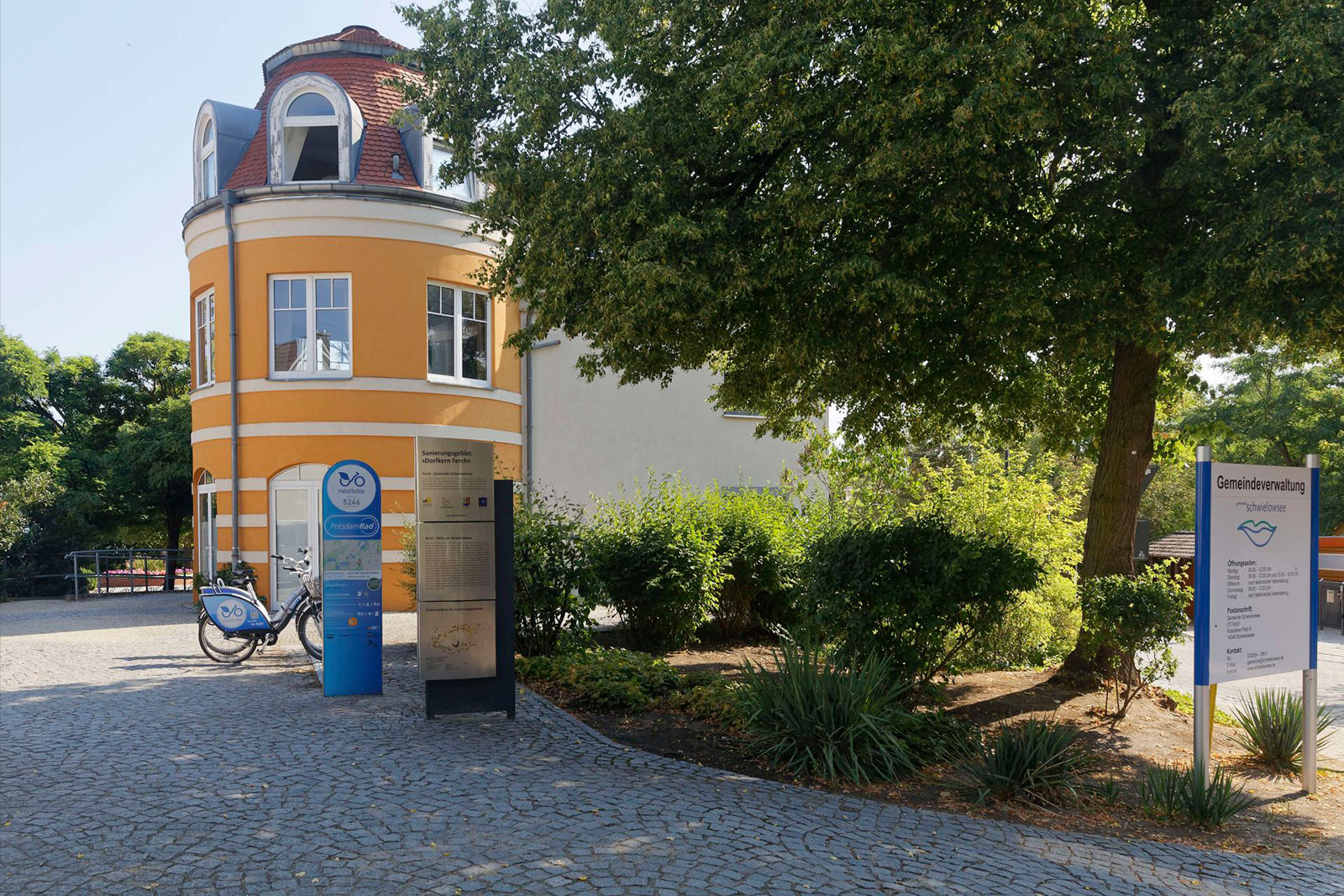 Gebäude der Gemeindeverwaltung in Schwielowsee