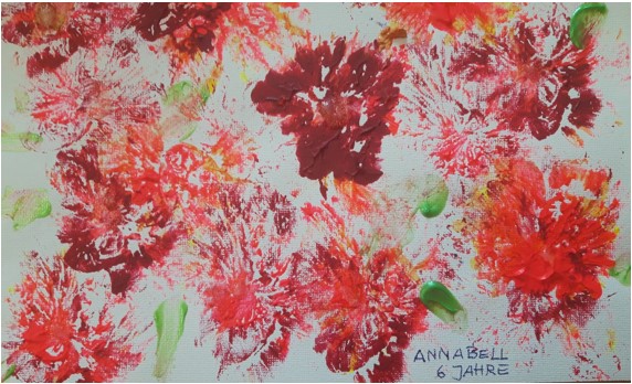 Blumenbild Annabell 6 Jahre